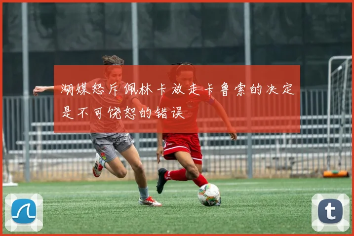 湖媒怒斥佩林卡放走卡鲁索的决定是不可饶恕的错误